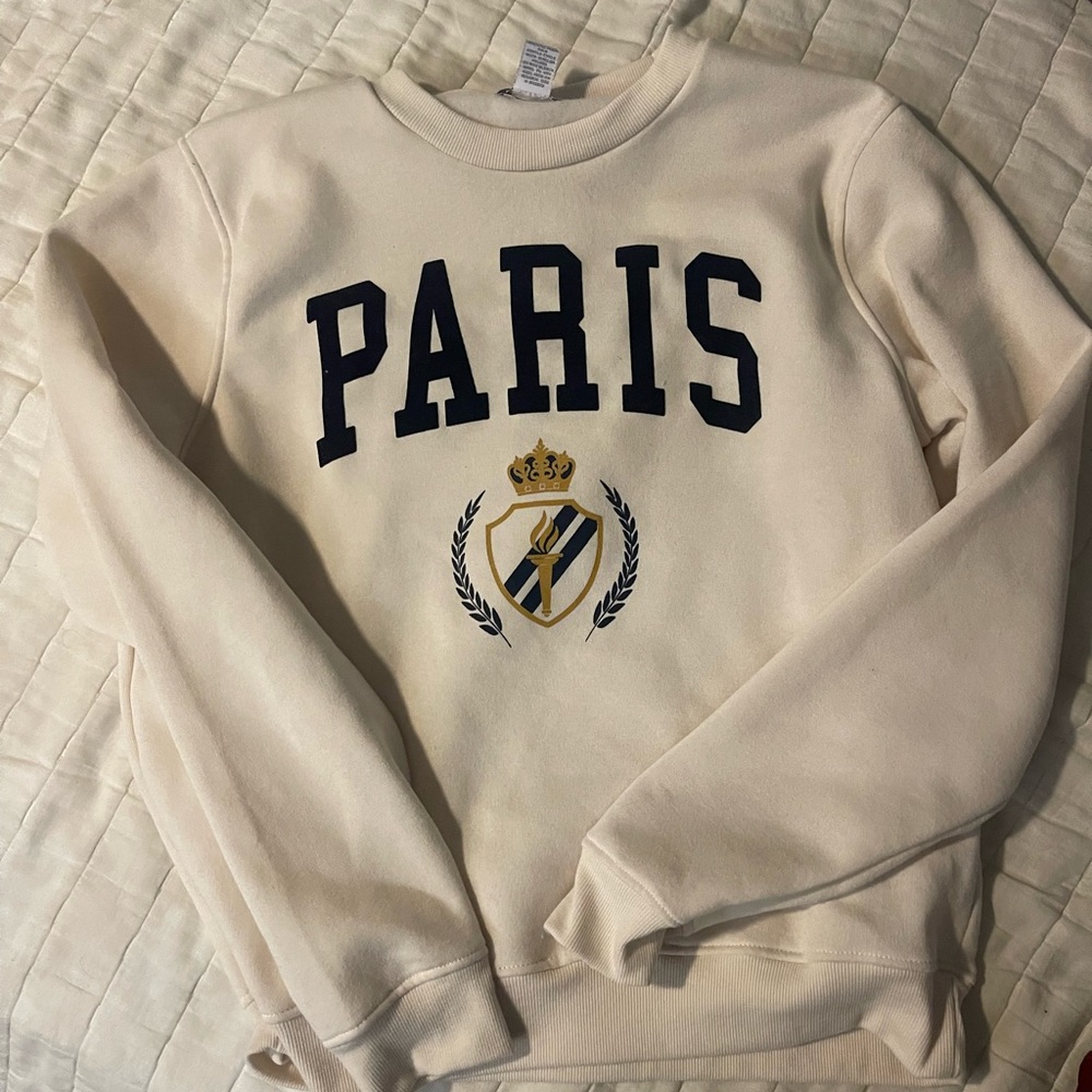 paris sweatshirt